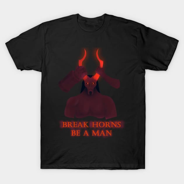 hellboy T-Shirt by Infeiron